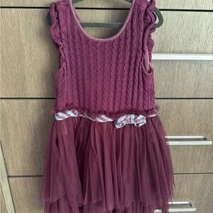 Matilda Jane Plum Textured Dress